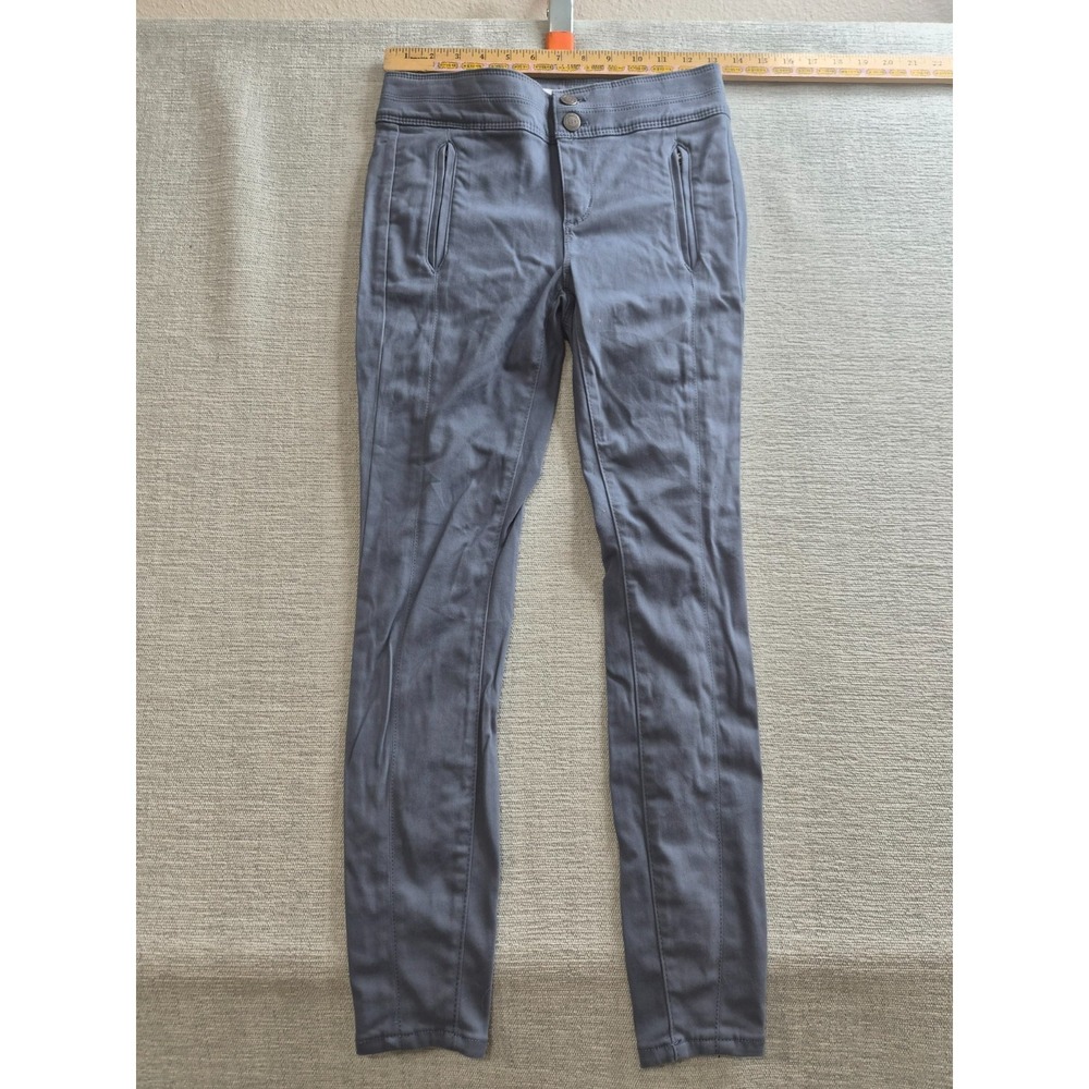 Loft Chino Pants Womens 24/00 Blue Cotton Made And Loved Resort Wear Skinny Leg